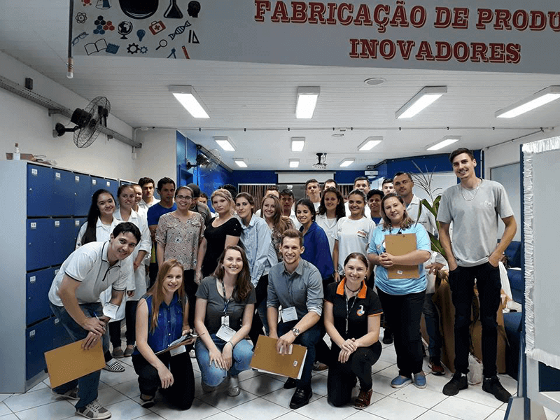 EQUIPE S&R EM PESO EM EVENTO DO SENAI